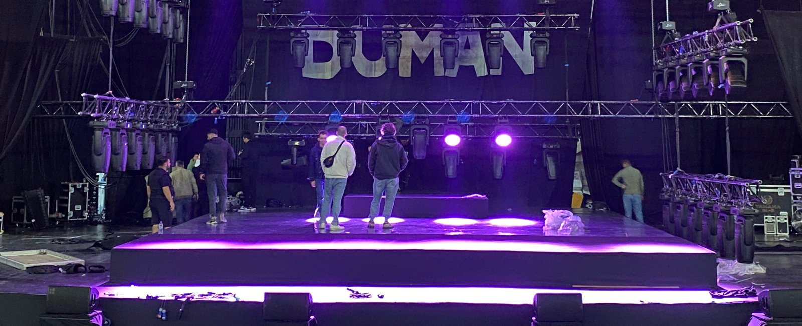 Konser podyum uygulaması 7
